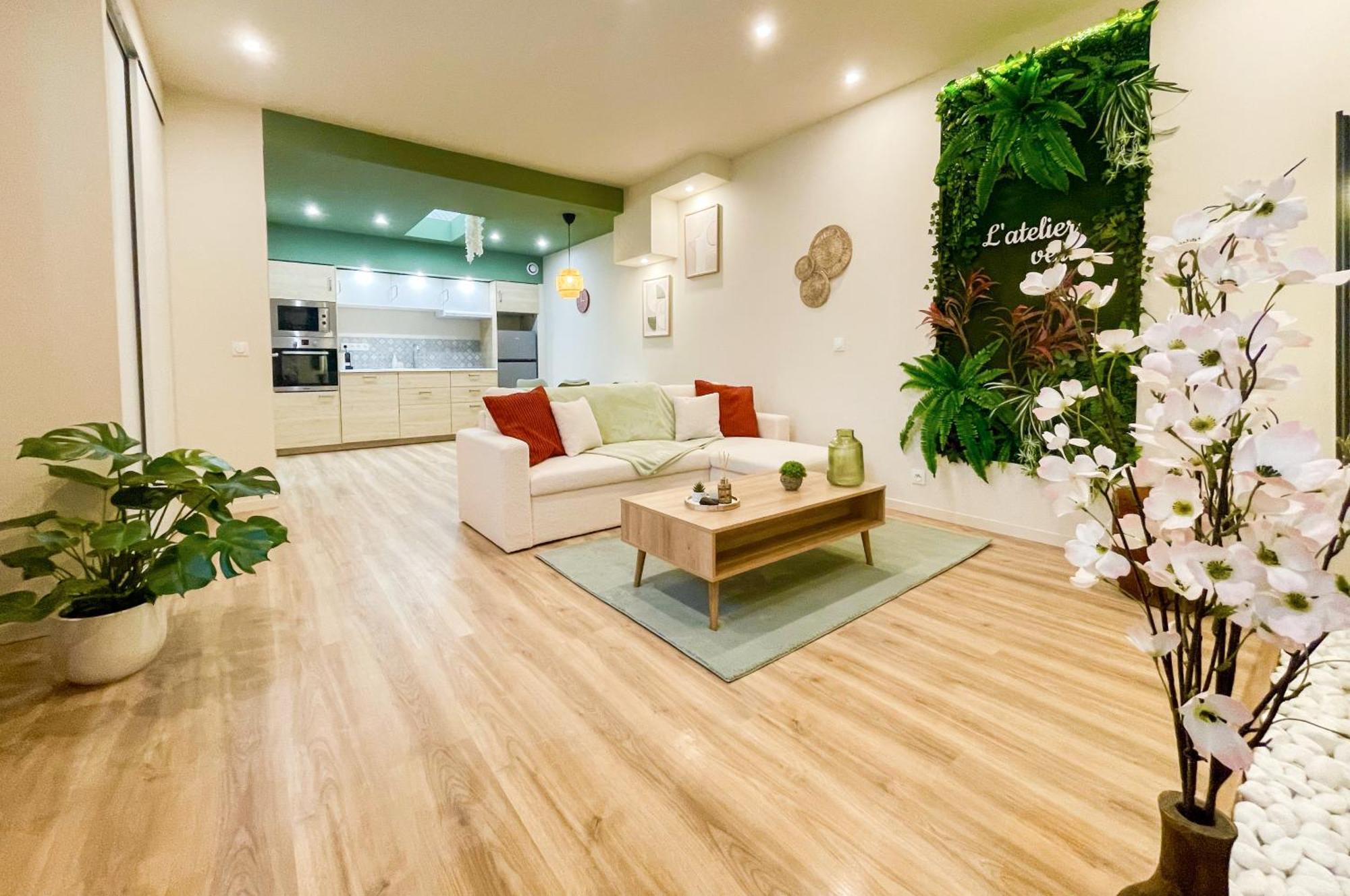 L'Atelier Vert - Balneo - Cozy - Proche Hypercentre - Classe 4 Etoiles Troyes Bagian luar foto